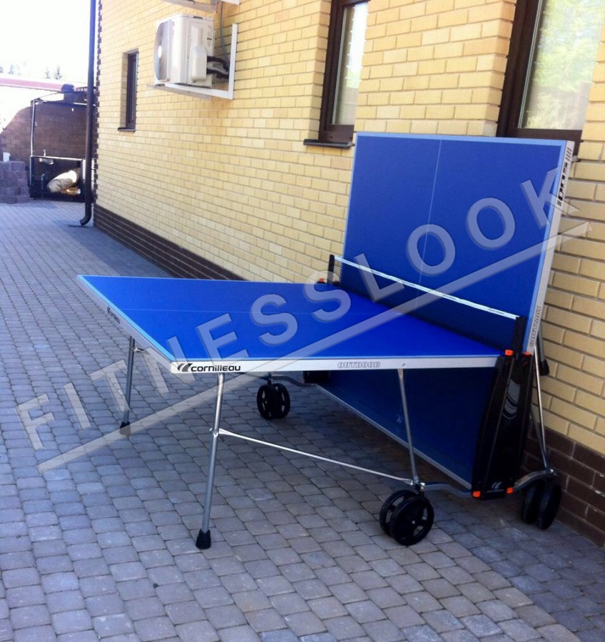 Всепогодный теннисный стол Cornilleau 100S Crossover Outdoor - синий