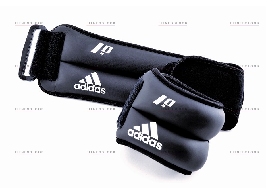 Adidas -  на запястья/лодыжки несъемные 1 кг из каталога аксессуаров для тренировок в Омске по цене 2790 ₽