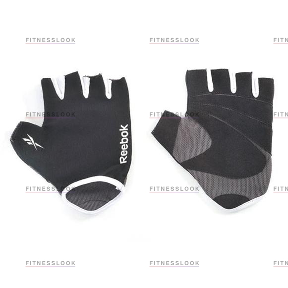 Reebok для фитнеса - черные L/XL из каталога пар тренажерных перчаток в Омске по цене 1690 ₽
