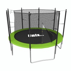 Unix Line Simple 6Ft  / 183 см (Green) inside из каталога батутов с защитной сеткой в Омске по цене 13520 ₽