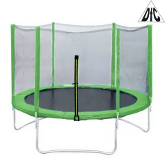 DFC Trampoline Fitness 8FT зеленый внешняя сетка из каталога батутов с защитной сеткой в Омске по цене 14450 ₽