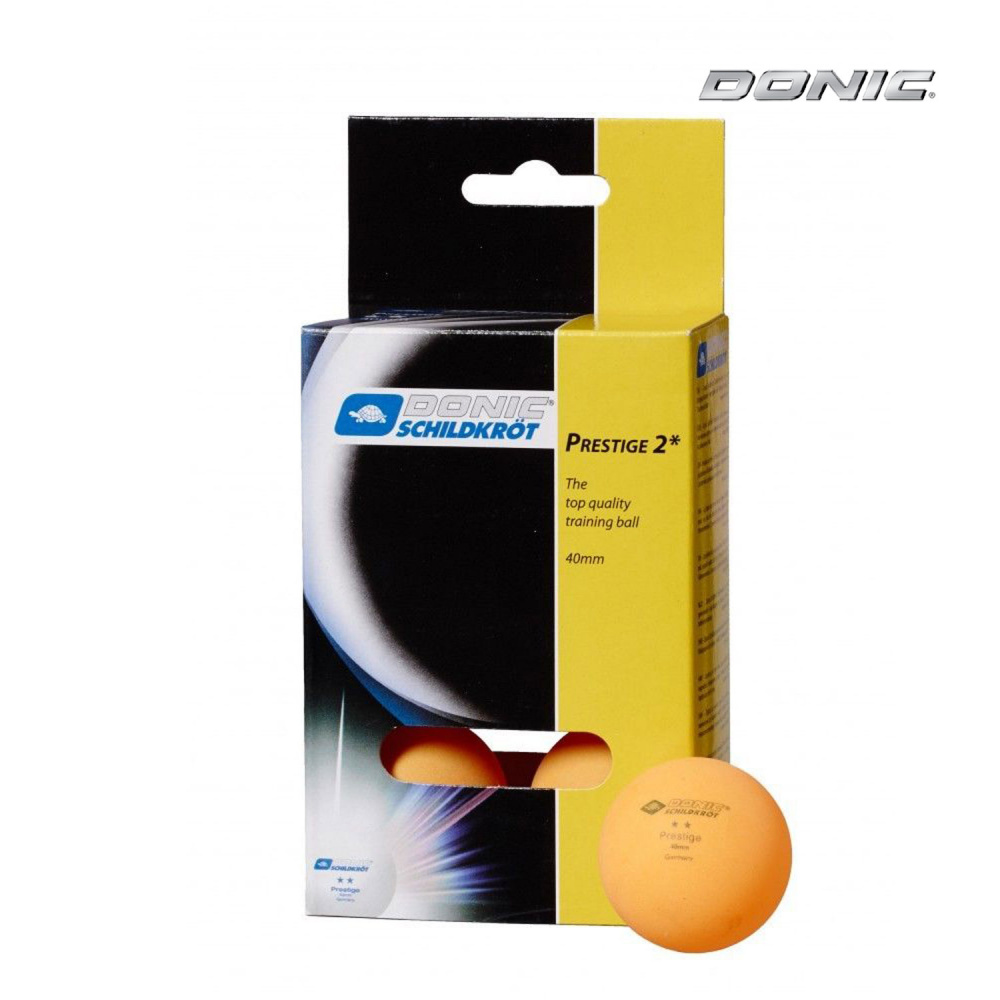 Prestige 2 (оранжевые, 6 шт) в Омске по цене 430 ₽ в категории мячи для настольного тенниса Donic