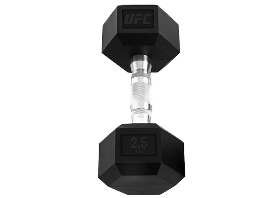 гексагональная 2.5 кг. в Омске по цене 1220 ₽ в категории гантели UFC