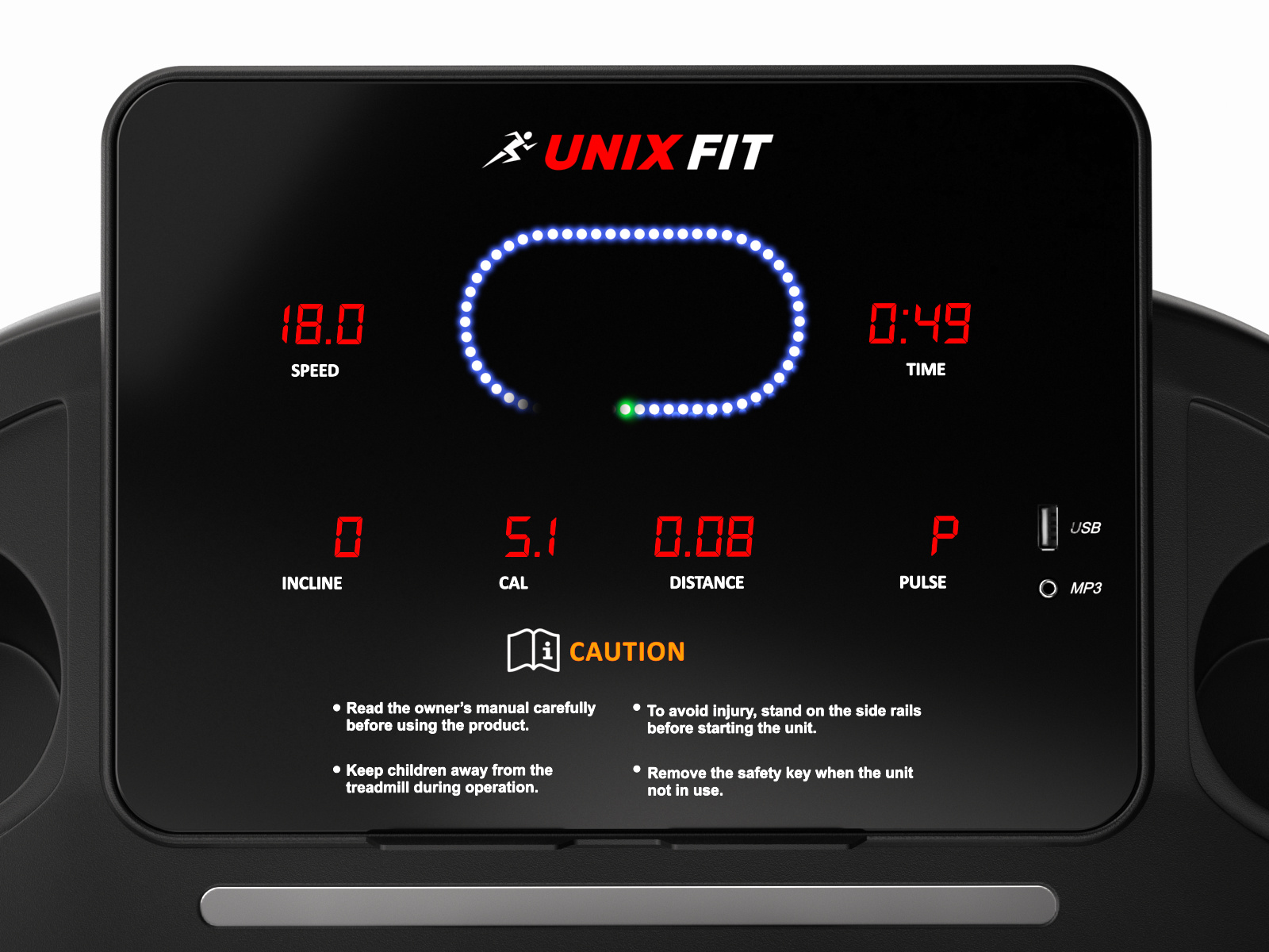 UnixFit ST-630R Black с регулировкой угла наклона