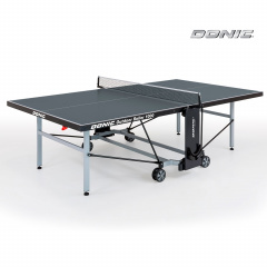 Всепогодный теннисный стол Donic Outdoor Roller 1000 - серый в Омске по цене 139990 ₽