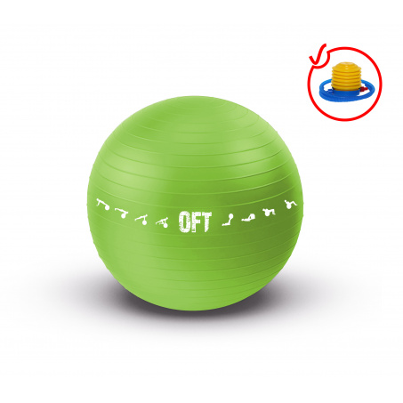 Рендер-0 для Original FitTools 65 см. с насосом зеленый FT-GBPRO-65GN