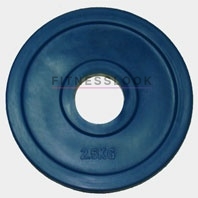 Ромашка евро-классик - 50 мм - 2.5 кг в Омске по цене 1090 ₽ в категории диски (блины) для штанг и гантелей Oxygen