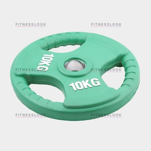 Oxygen евро-классик - 50 мм - 10 кг из каталога дисков (блинов) для штанг и гантелей в Омске по цене 4090 ₽