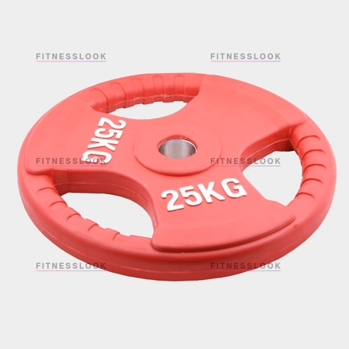 Oxygen евро-классик - 50 мм - 25 кг из каталога дисков для штанги с посадочным диаметром 50 мм. в Омске по цене 10090 ₽