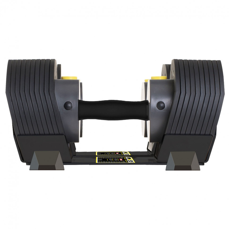 Разборная (наборная) гантель First Degree Fitness MX Select MX-55, вес 4.5-24.9 кг, 2 шт без стойки