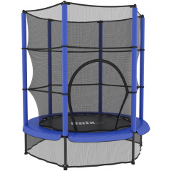 Unix line Kids 4,6 ft Blue (140 cm) из каталога батутов с защитной сеткой в Омске по цене 8420 ₽