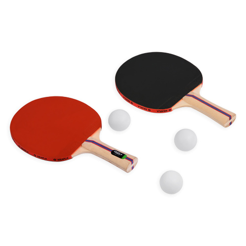 S-H200 ракетка (2шт), мяч (3шт) в Омске по цене 2190 ₽ в категории наборы для игры в настольный теннис Krafla