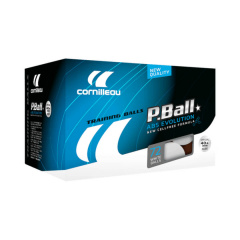 P-BALL ABS EVO 1* 72 шт в Омске по цене 3570 ₽ в категории мячи для настольного тенниса Cornilleau