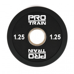 Protrain 1.25 полиуретан PPU-1,25 из каталога дисков для штанги с посадочным диаметром 50 мм. в Омске по цене 860 ₽