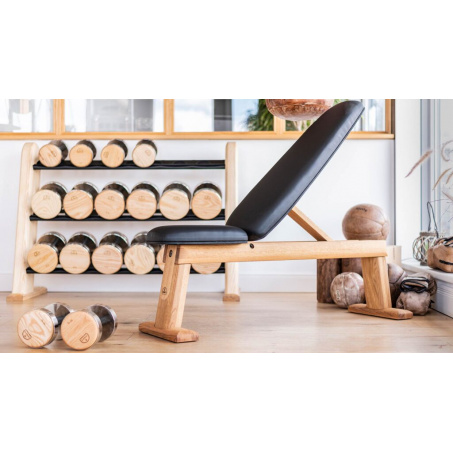 Рендер-3 для NOHrD WeightBench нат кожа орех