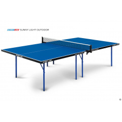Всепогодный теннисный стол Start Line Sunny Light Outdoor Синий в Омске по цене 26590 ₽