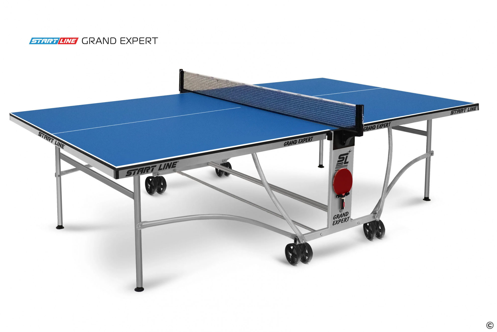 Start Line Grand Expert Синий из каталога теннисных столов для помещений в Омске по цене 33990 ₽