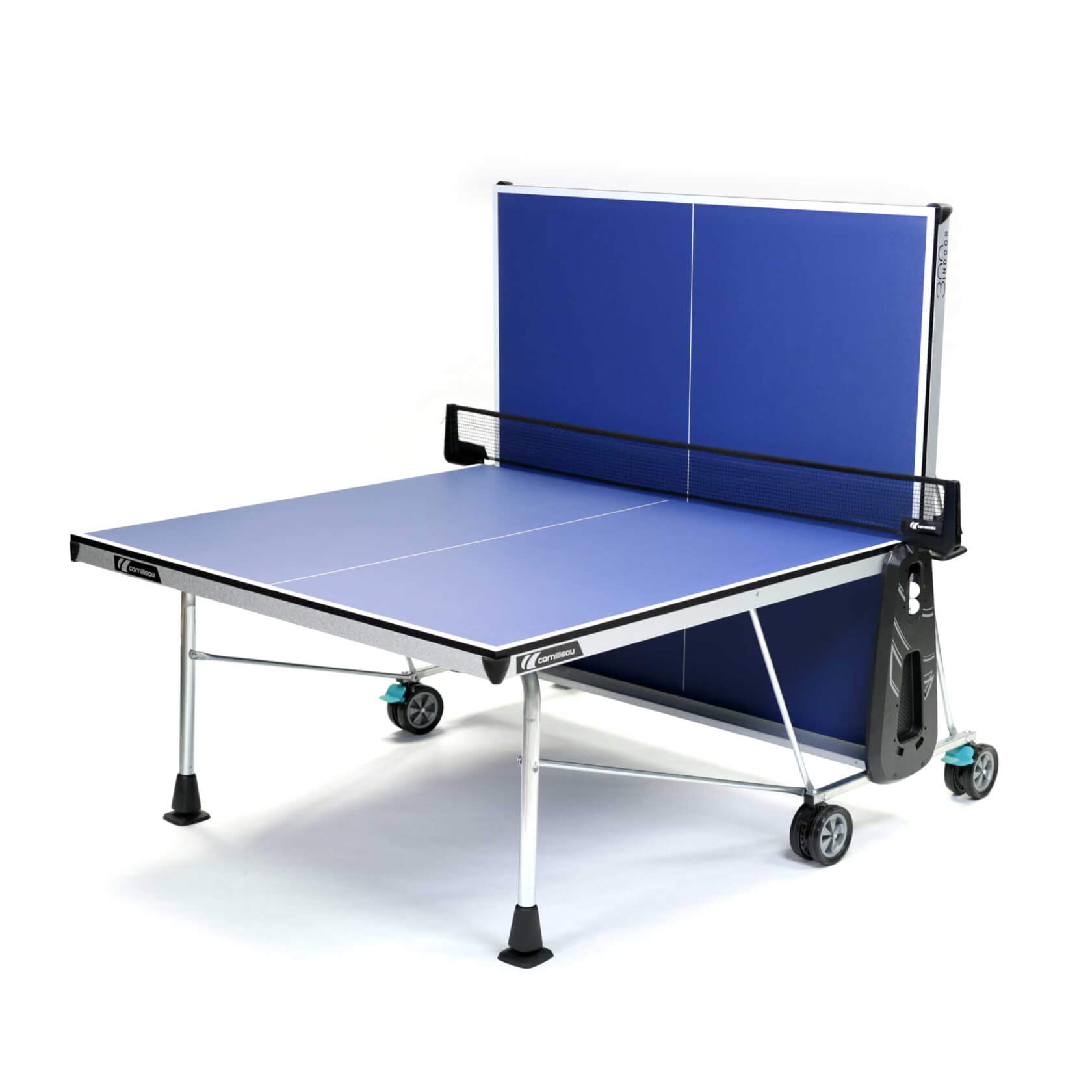 Cornilleau 300 Indoor Blue 2023 из каталога теннисных столов для помещений в Омске по цене 90000 ₽