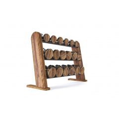 NOHrD DumbBells орех из каталога гантельных рядов в Омске по цене 1379885 ₽