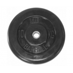 MB Barbell (металлическая втулка) 10 кг / диаметр 51 мм из каталога грузоблочных тренажеров в Омске по цене 3960 ₽