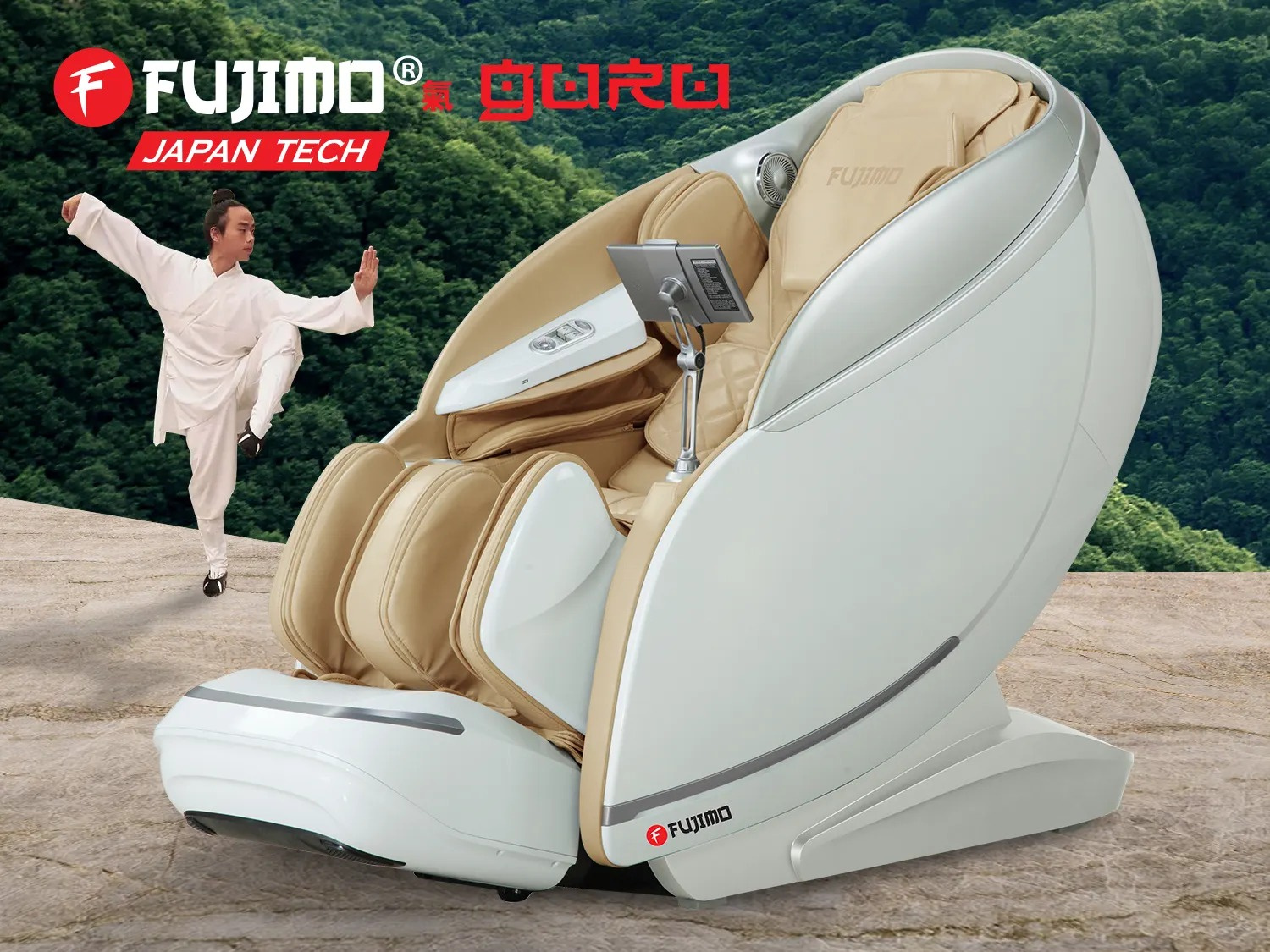 GURU F700 Бежевый в Омске по цене 590000 ₽ в категории массажные кресла Fujimo