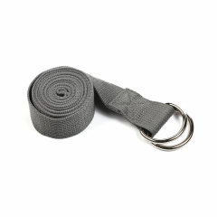 PRCTZ с металлическим карабином Yoga Strap, серый из каталога товаров для йоги в Омске по цене 430 ₽