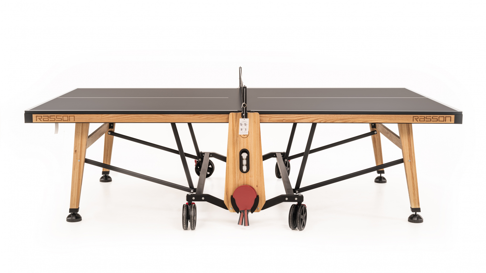 Теннисный стол для помещений Rasson Premium T01 Indoor’’ (274 х 152,5 х 76 см, натуральный ясень) с сеткой