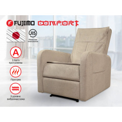 Fujimo COMFORT CHAIR F3005 FMF с механическим приводом  Ваниль из каталога массажных кресел в Омске по цене 63360 ₽