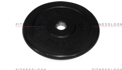 MB Barbell черный - 26 мм - 25 кг из каталога дисков для штанги с посадочным диаметром 26 мм.  в Омске по цене 7030 ₽