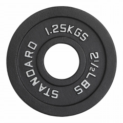 VictoryFit 1,25 кг чугунный окрашенный VF-SC510125 из каталога дисков для штанги с посадочным диаметром 50 мм. в Омске по цене 430 ₽