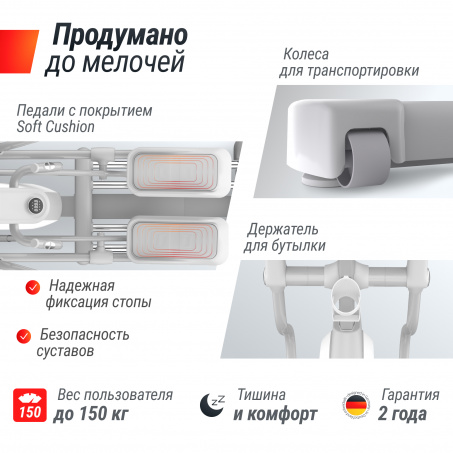 Рендер-2 для UnixFit MV-850 (Manual Incline) Mirror