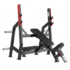 Protrain PP142 наклонная из каталога скамей со стойкой в Омске по цене 94050 ₽