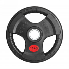 VictoryFit обрезиненный 10 кг.  VF-S511000 из каталога дисков для штанги с посадочным диаметром 50 мм. в Омске по цене 3170 ₽