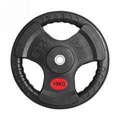VictoryFit обрезиненный 10 кг. VF-S251000 из каталога дисков для штанги с посадочным диаметром 26 мм.  в Омске по цене 2980 ₽