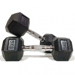 гексагональная VF-H050 (5 кг) 1 шт. в Омске по цене 1720 ₽ в категории обрезиненные гантели VictoryFit
