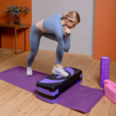 Рендер-6 для UnixFit 3 уровня, 80 см, фиолетовый