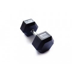 25 кг гексагональная FT-HEX-25 в Омске по цене 9860 ₽ в категории обрезиненные гантели Original FitTools