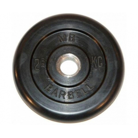 Рендер-0 для MB Barbell обрезиненный (металлическая втулка) 2,5 кг / диаметр 26 мм