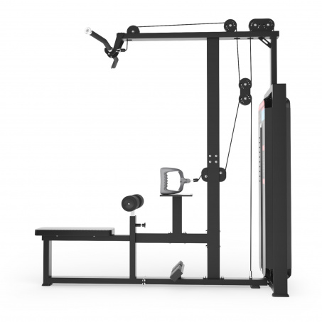 Рендер-3 для UnixFit Fit 100 PRO (UC-6759) Тяга сверху/гребная тяга