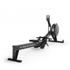 UnixFit Air Magnetic Rower-X Black из каталога гребных тренажеров в Омске по цене 74710 ₽