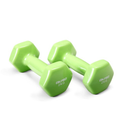 OK1001A-2 2 кг. 2 шт. в Омске по цене 1150 ₽ в категории виниловые гантели OKPRO
