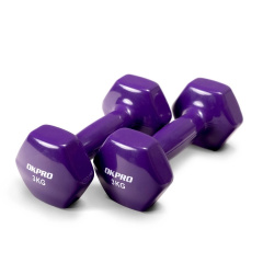 OK1001A-3 3 кг. 2 шт. в Омске по цене 1700 ₽ в категории виниловые гантели OKPRO