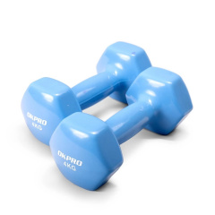 OK1001A-4 4 кг. 2 шт. в Омске по цене 2150 ₽ в категории виниловые гантели OKPRO