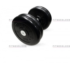 MB Barbell - 21 кг из каталога обрезиненных гантелей в Омске по цене 3596 ₽