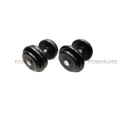 MB Barbell Tight Set 38.5 кг из каталога обрезиненных гантелей в Омске по цене 13000 ₽