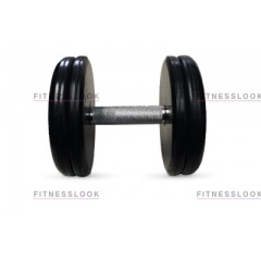 MB Barbell классик - 23 кг из каталога обрезиненных гантелей в Омске по цене 4685 ₽