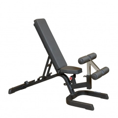 Body Solid GFID71B черная универсальная регулируемая из каталога силовых скамей в Омске по цене 58990 ₽