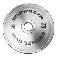 Bronze Gym 10 кг BGPLST100 из каталога дисков для штанги с посадочным диаметром 50 мм. в Омске по цене 9590 ₽