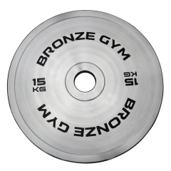 Bronze Gym 15 кг BGPLST150 из каталога дисков (блинов) для штанг и гантелей в Омске по цене 14290 ₽