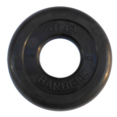 MB Barbell ATLET 1.25 кг из каталога дисков для штанги с посадочным диаметром 26 мм.  в Омске по цене 1020 ₽